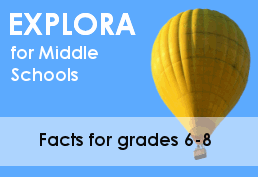 Link to the database Explora for Middle Schools