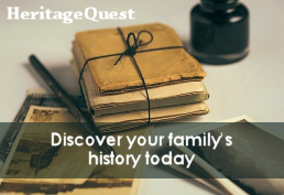 HeritageQuest Online landing page