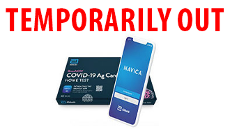 Temporarily out of Free at-home COVID test kits