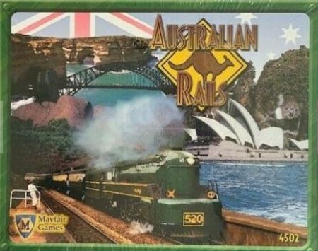 Picture of the Australian Rails game box.