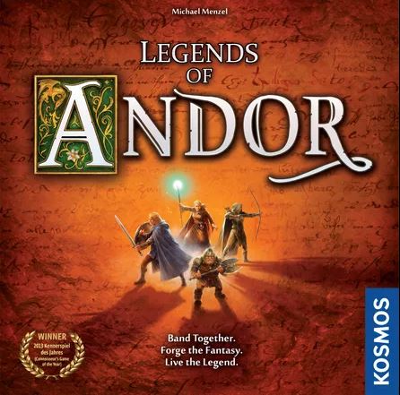 Picture of the Legends of Andor game box.