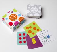 Card game with polka dot cards