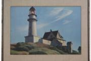 Image of Light House at Two Lights art print