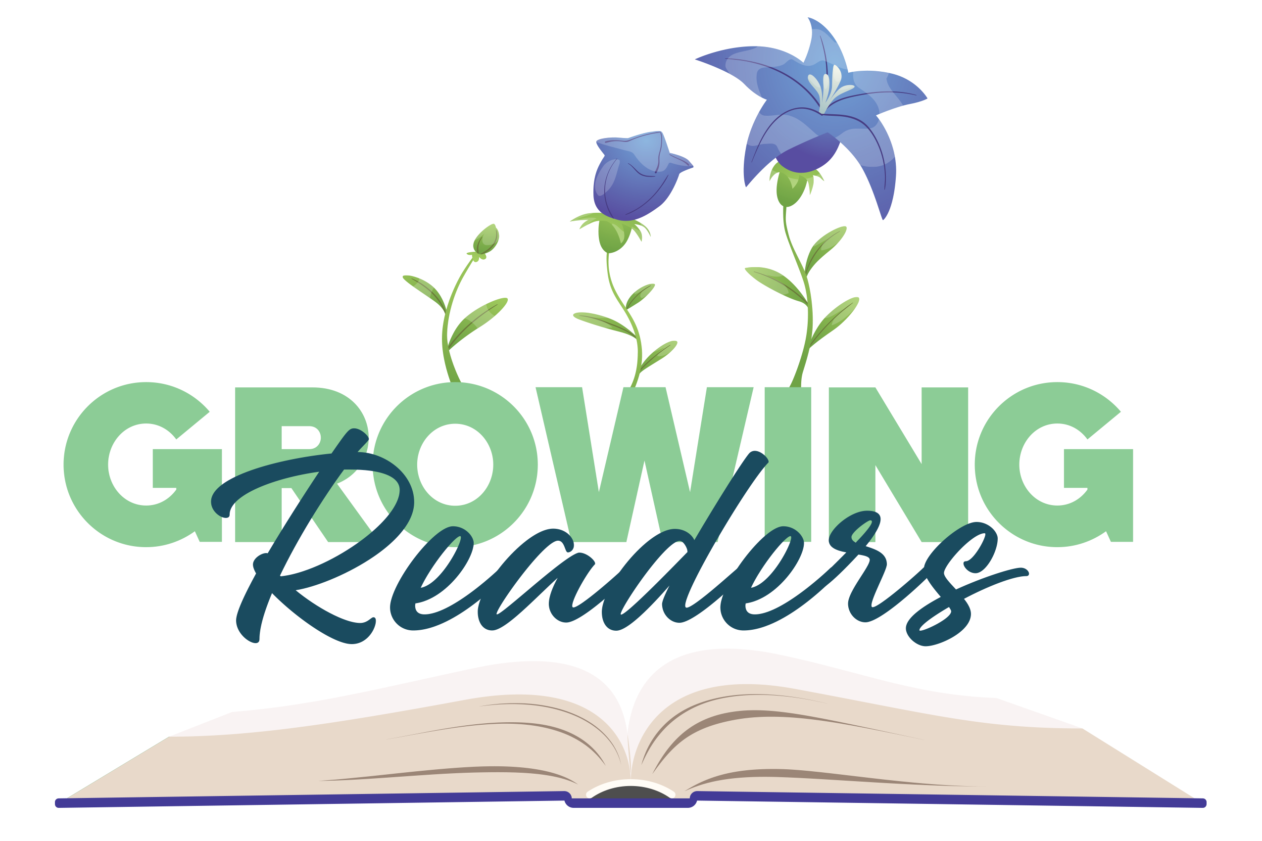 Growing readers logo