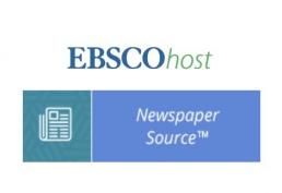 Image to link to Newspaper Source database