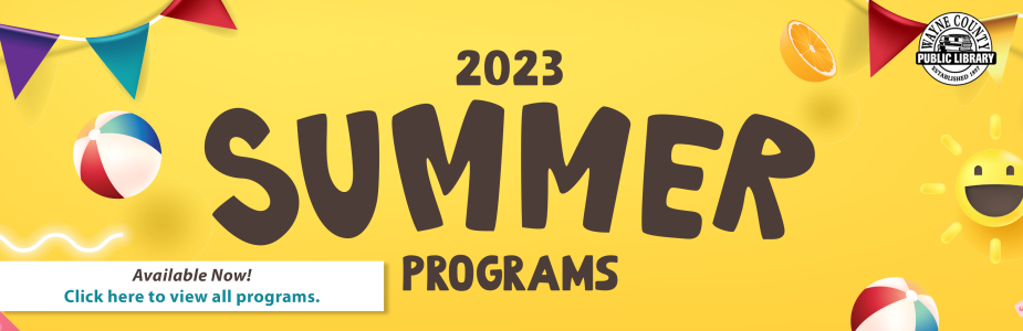 2023 Summer Programs Available Now!